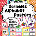 alphabet posters