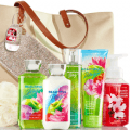 bath and body works simply sparkly tote