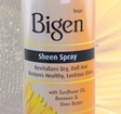 bigen sheen spray