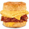 carls jr bacon egg and cheese biscuit