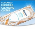 cottonelle flushable cleansing cloths