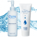 cure aqua gel and water treatment skincare