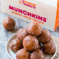 dunkin donuts munchkins