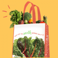 earthbound farm shopping bag