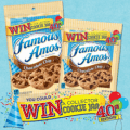 famous amos cookie jar sweepstakes