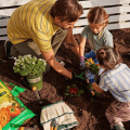 gardening with family