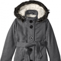 girls belted fleece jacket