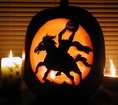 headless horseman pumpkin