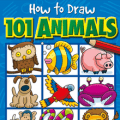 how to draw 101 animals book