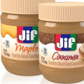 jif cinnamon or maple flavored spread