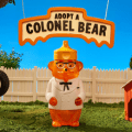 kfc adopt a colonel bear