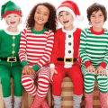 kids holiday pajamas