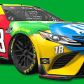 m and m racing car
