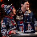 miller lite ugly holiday sweater