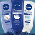 nivea in shower body lotion