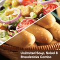 olive garden soup salad and breadsticks