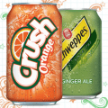 orange crush and ginger ale