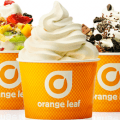 orange leaf frozen yogurt