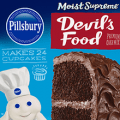 pillsbury devils food cake mix