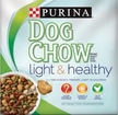 purina light and health dog chow