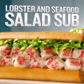 quiznos lobster and seafood sub