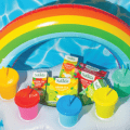 salada rainbow pool float