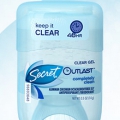 secret clear gel outlast deodorant