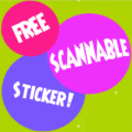 shaboo scannable sticker