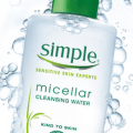 simple micellar cleansing water