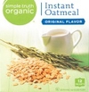 simple truth instant oatmeal