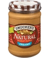 smuckers natural peanut butter