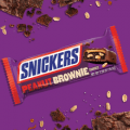 snickers peanut brownie