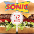 sonic half price cheeseburgers