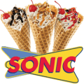 sonic ice cream cones