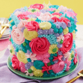 spring floral cake