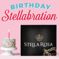 stella rosa birthday cake lip balm