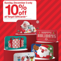 target gift card 10 off