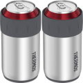 thermos stainless steel beverage can insulator