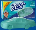 zest special edition car shaped soap bar
